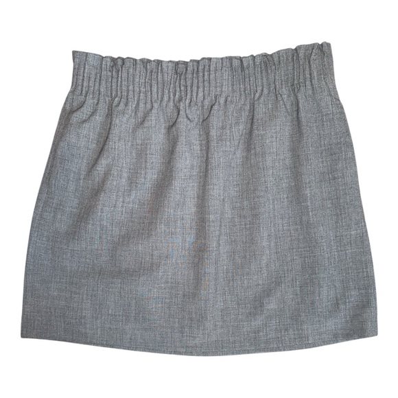 J. Crew Gray Mini Skirt Stylish and Timeless - Picture 2 of 5